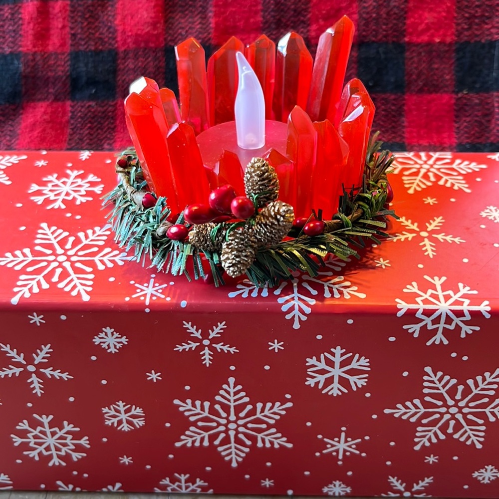 Handmade Tealight Holder.